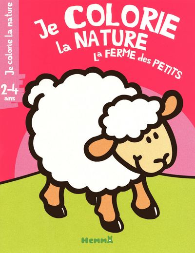 Je colorie la nature la ferme des petits (2-4 ans) brebis