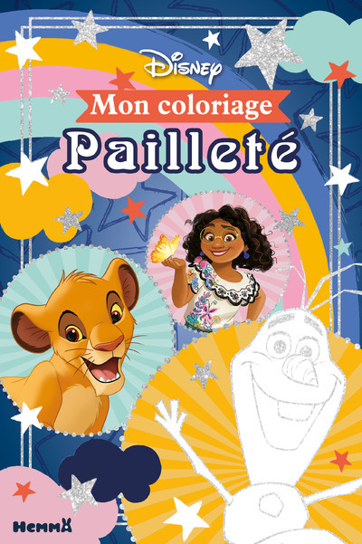 Disney - Mon coloriage pailleté