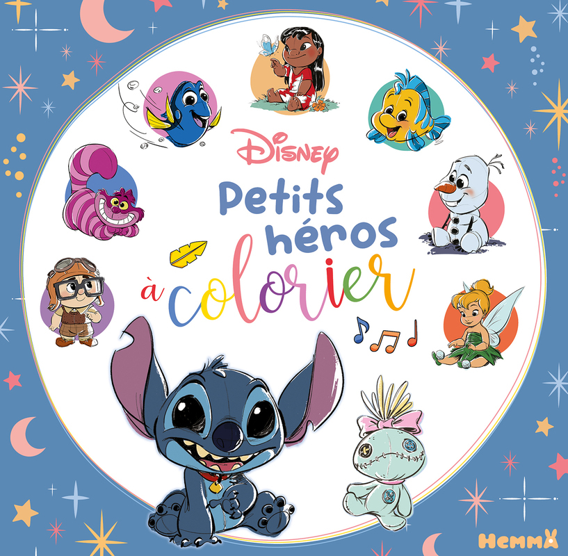 Disney - Petits héros à colorier