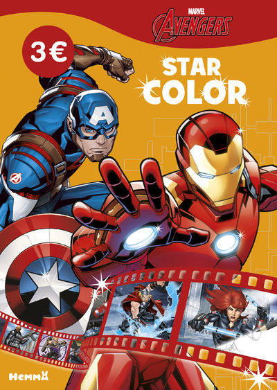 Marvel Avengers - Star color (Captain America et Iron Man)