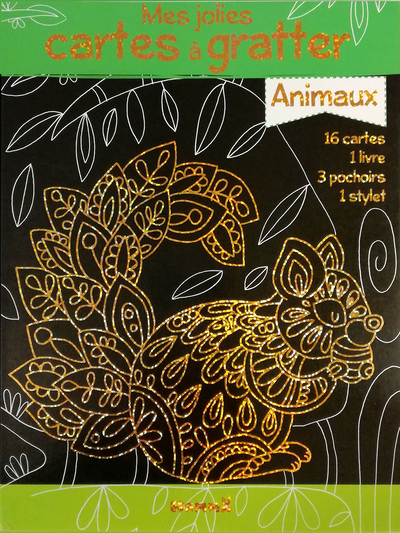 Mes jolies cartes à gratter Animaux