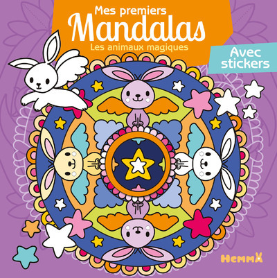 Mes premiers mandalas - Les animaux magiques - Avec stickers