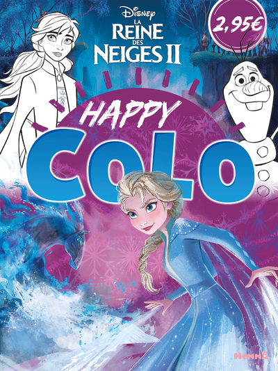 Disney La Reine des Neiges 2 - Happy Colo (Elsa et Nokk)