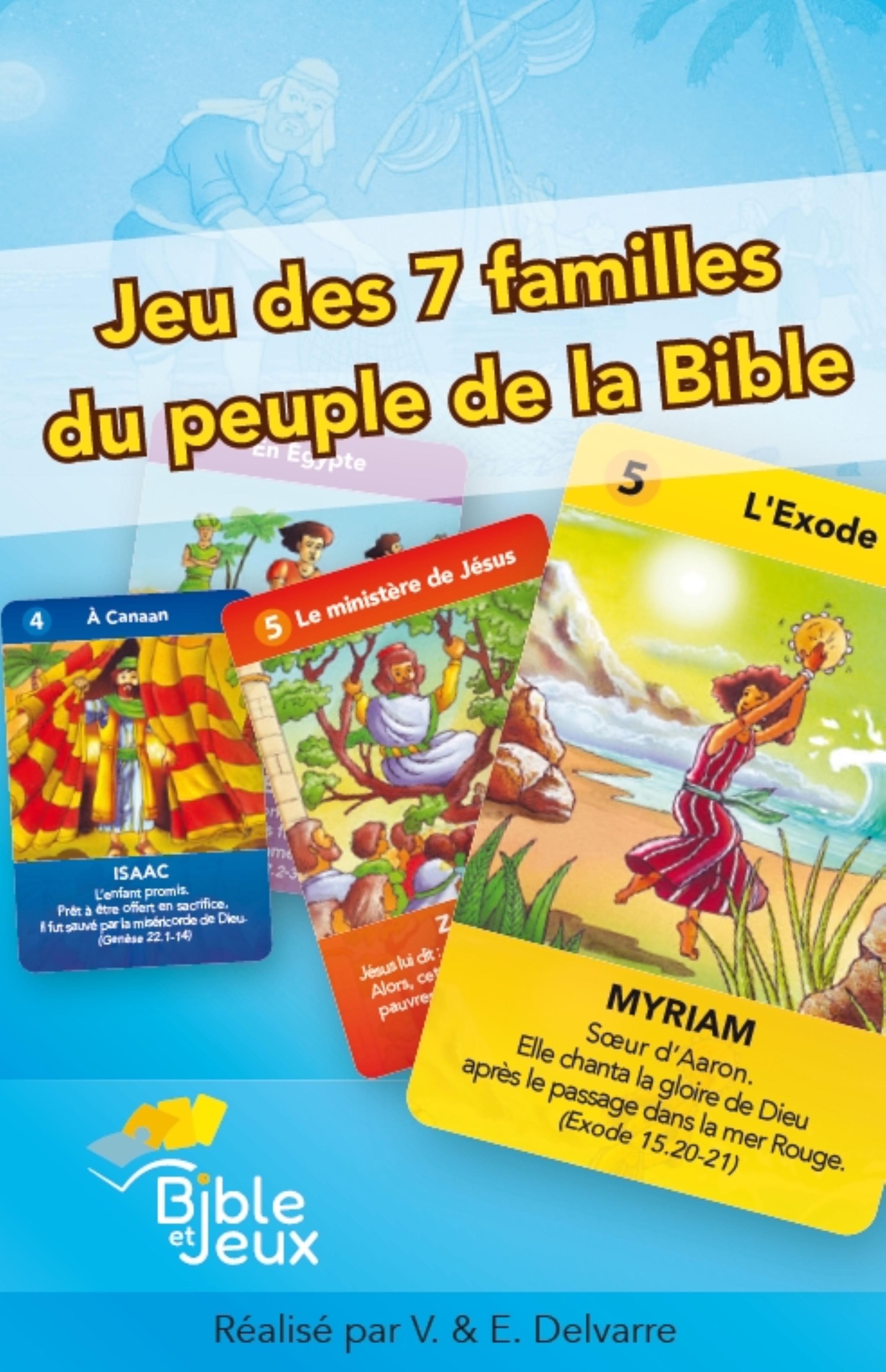 Jeu des 7 familles du peuple de la Bible