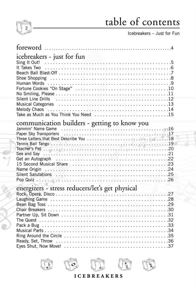 VALERIE LIPPOLDT MACK & MATTHEW UDLAND : ICEBREAKERS - MATERIEL PEDAGOGIQUE