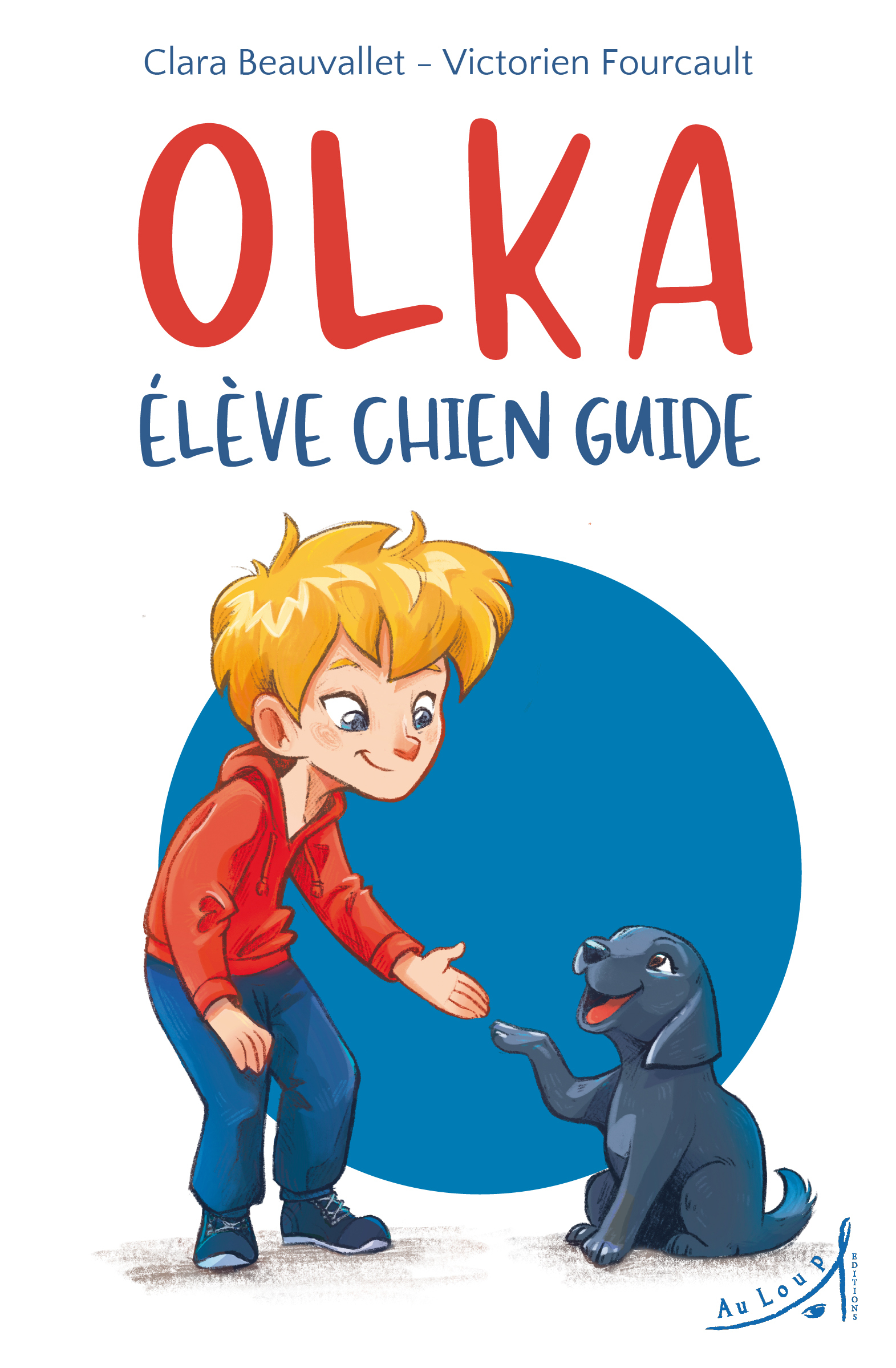 Olka, élève chien guide