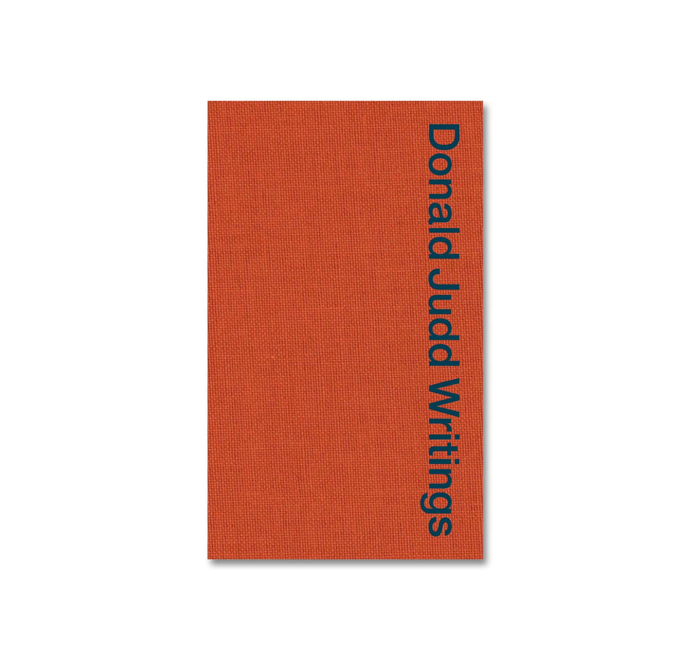 Donald Judd Writings