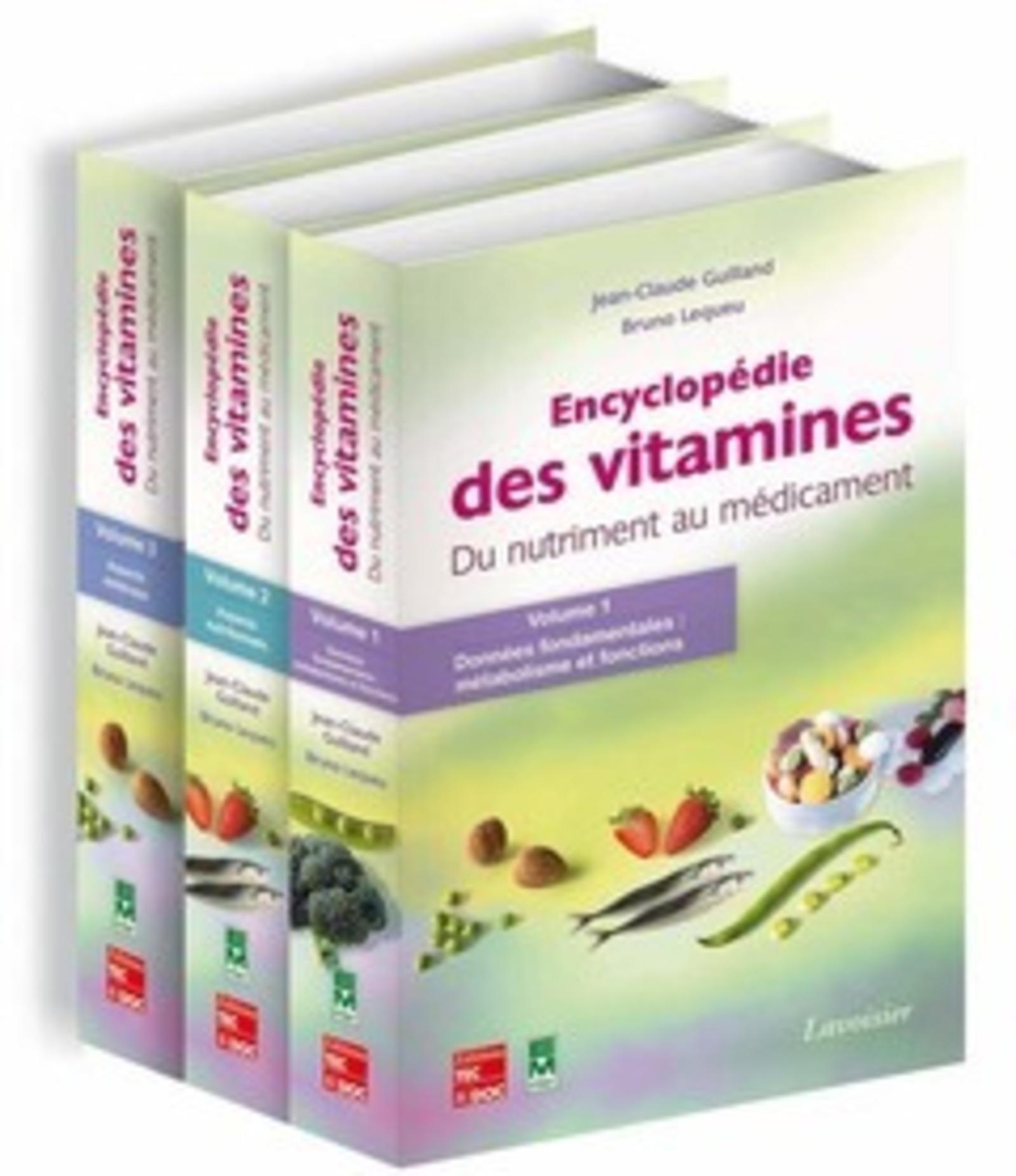 Encyclopédie des vitamines. Du nutriment au médicament (3 vol. inséparables)