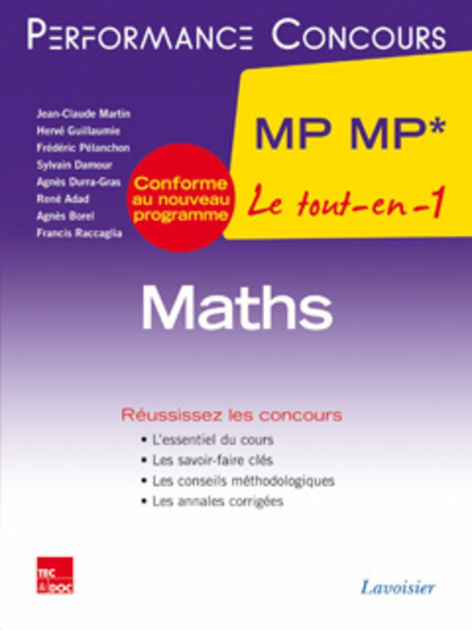 Maths 2e année MP MP*