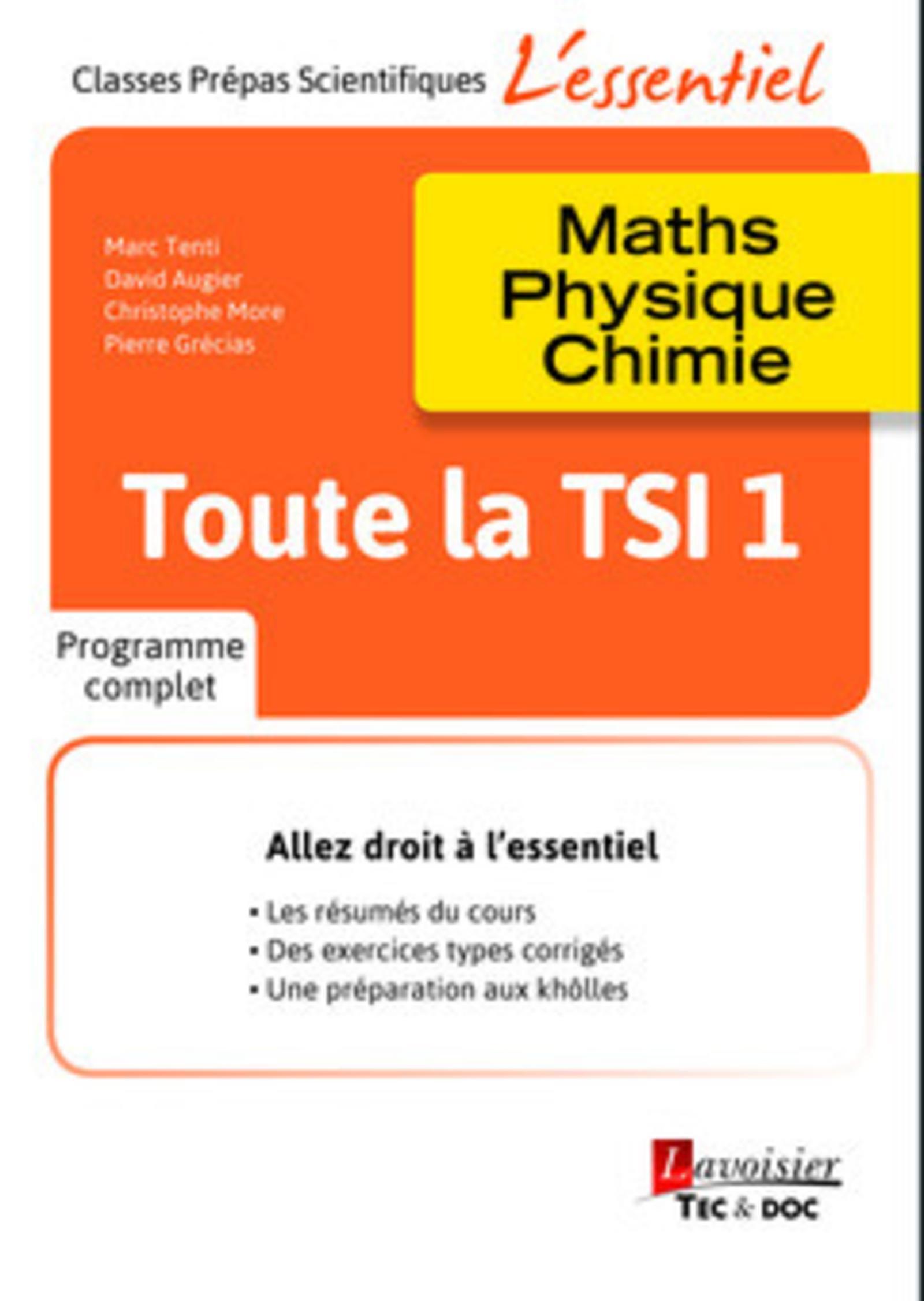 Toute la TSI 1
