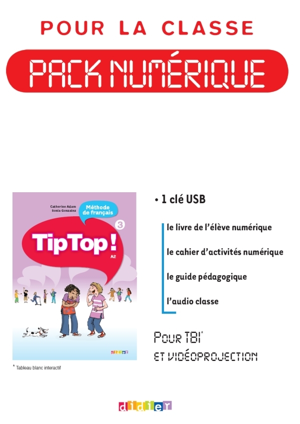 Tip Top! 3 niv.A2 - Pack numérique classe