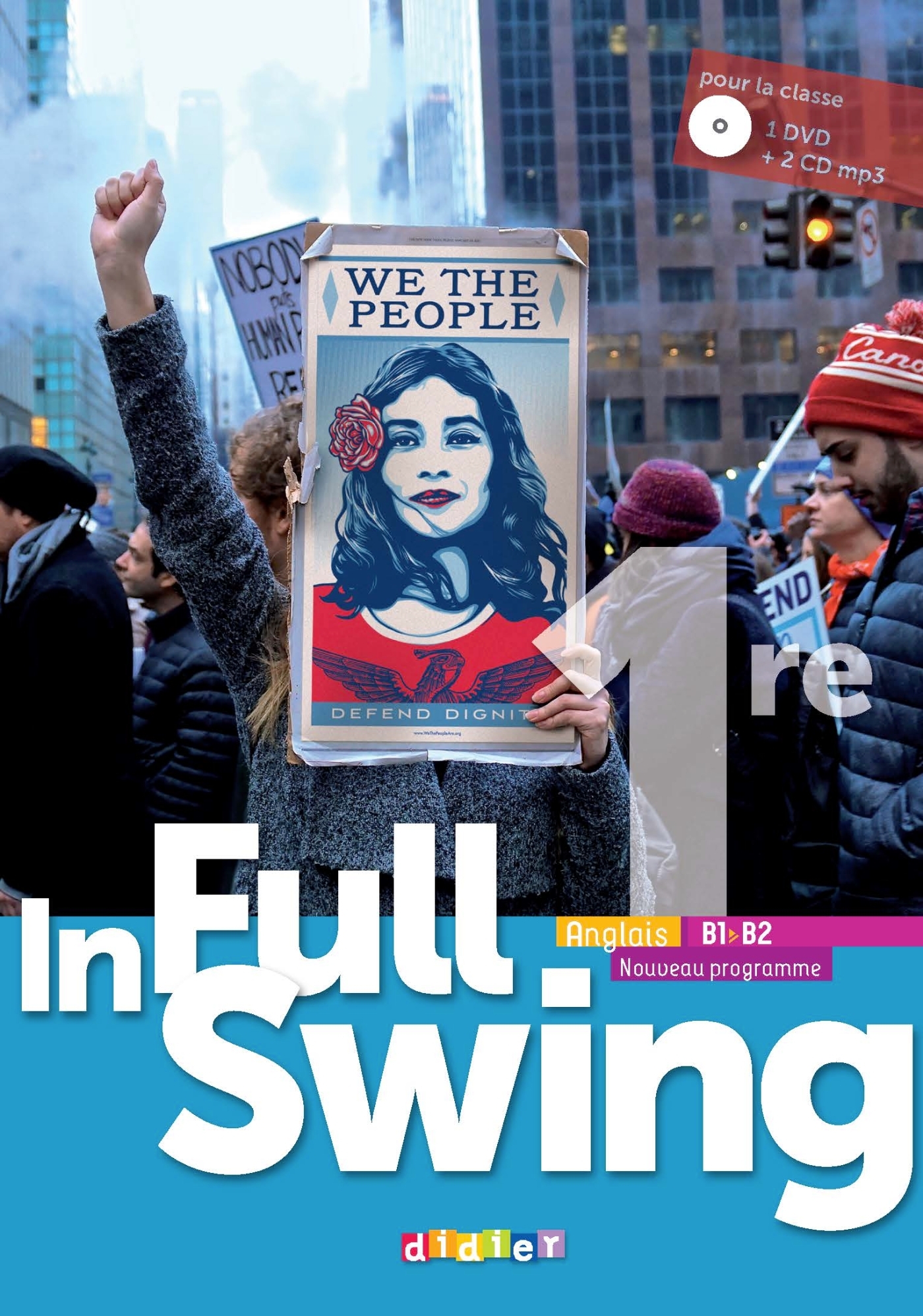 In Full Swing 1re - Anglais Ed.2019 -  Coffret Classe 2 CD audio + 1 DVD