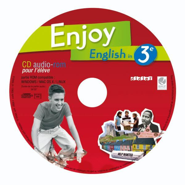 Enjoy English 3e - CD audio-rom de remplacement