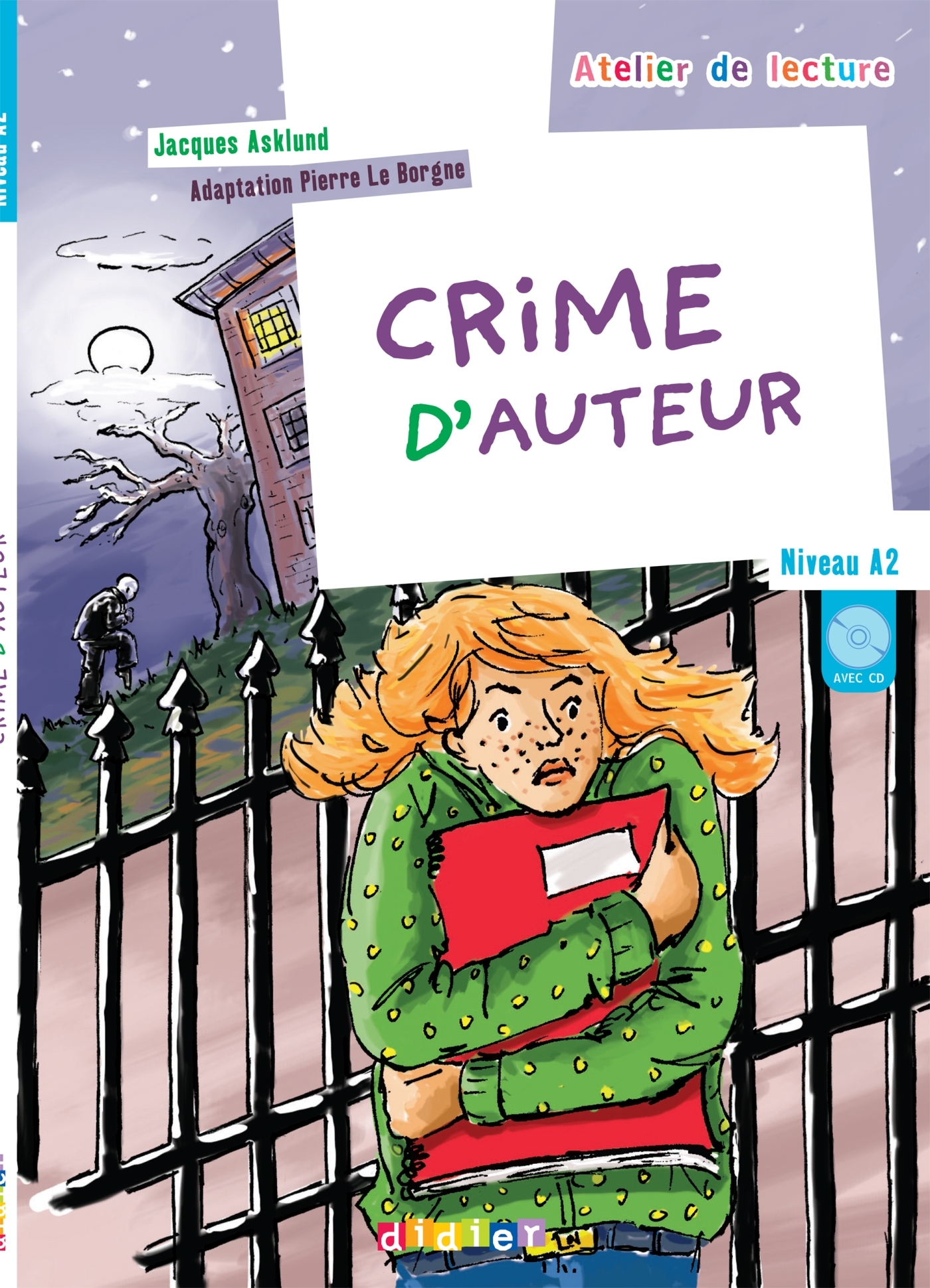 Crime d'auteur niveau A2  - Livre + CD