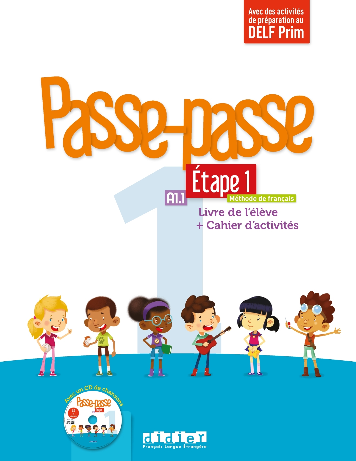 Passe-passe 1 - Etape 1 - Livre + Cahier + CD mp3