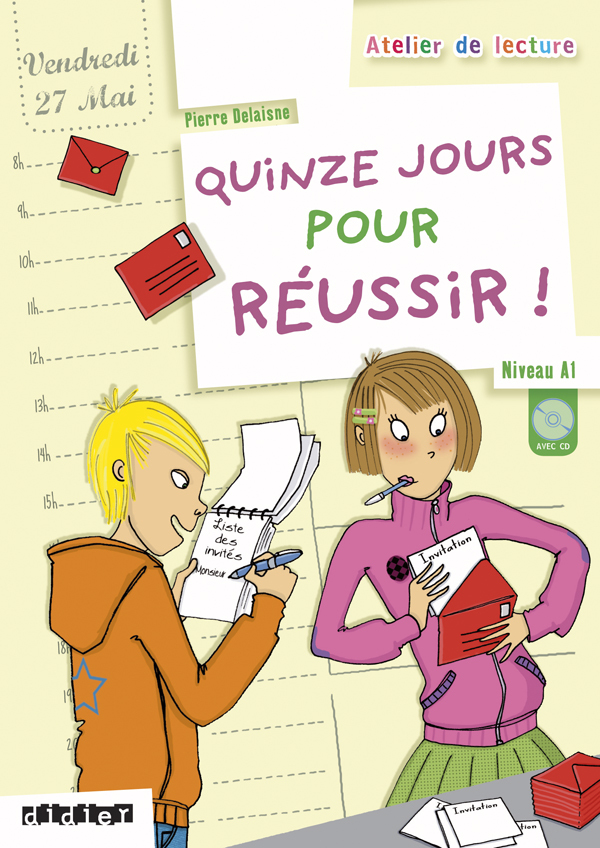 Atelier de lecture - Quinze jours pour réussir - Niv. A1 - Livre + CD