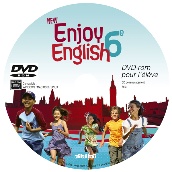 New Enjoy English 6e - Pack 10 DVD-rom élève