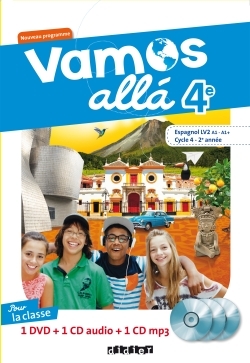 Vamos allá 4e LV2 Espagnol Ed.2017 - Coffret classe 2 CD audio + 1 DVD