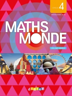 Maths Monde Cycle 4 - 2 volumes - Livre