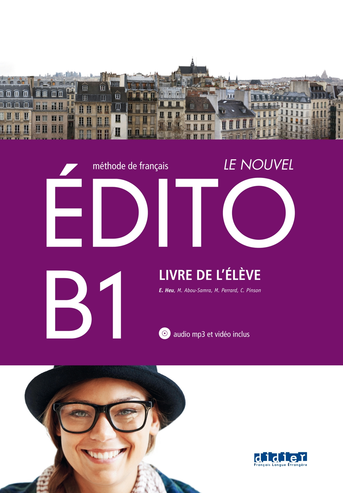 Le nouvel Edito niv. B1 - Santillana - Livre + CD audio + DVD