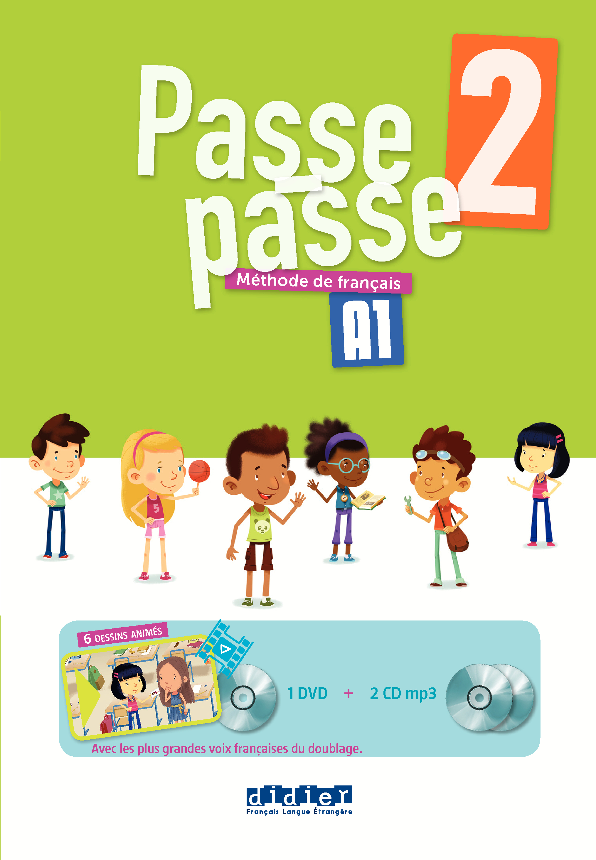 Passe-passe 2 - Niv. A1 - Coffret de classe (2 CD mp3 + 1 DVD)