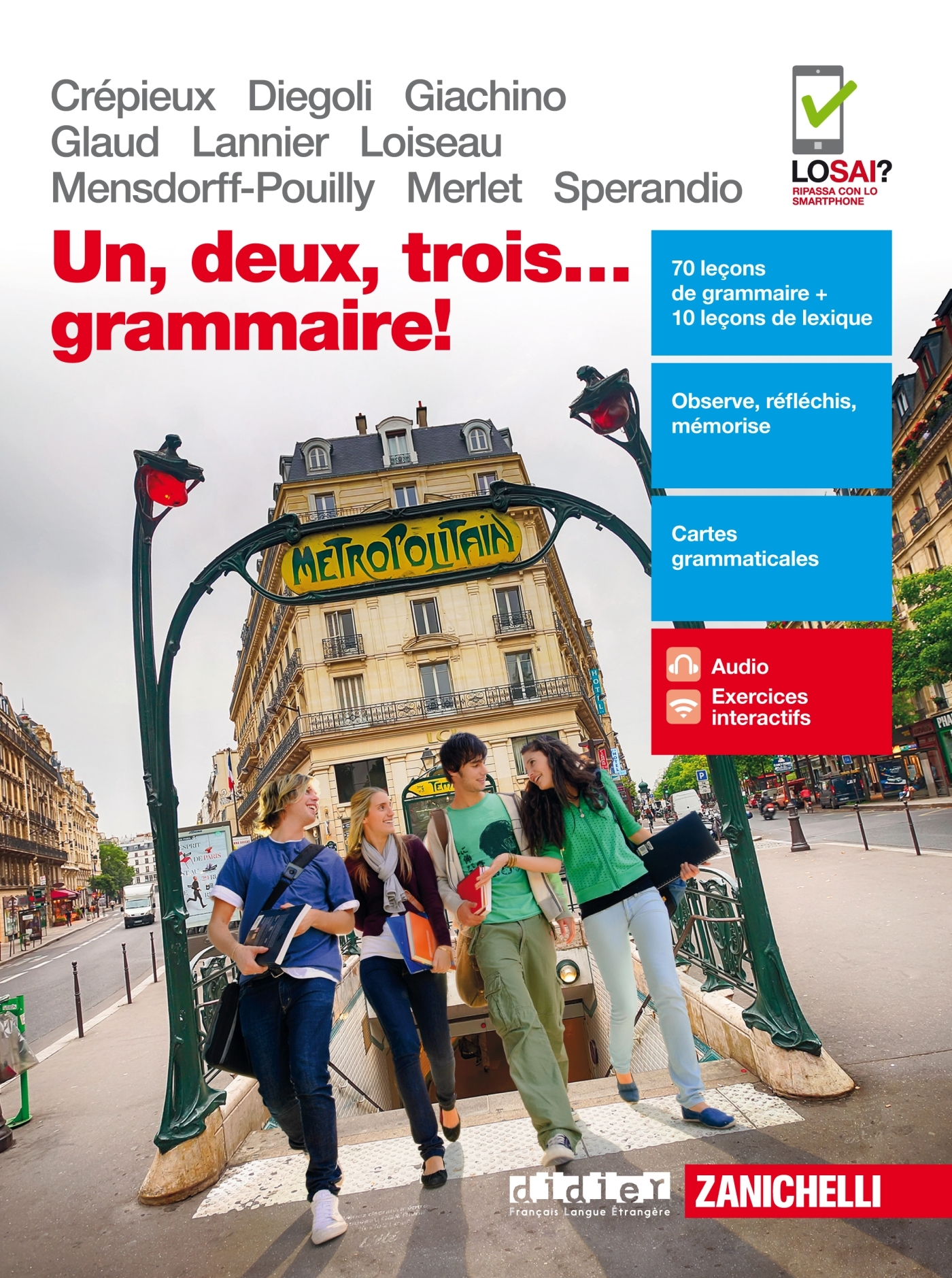 Un deux trois... grammaire niv. A1-B2 Italie (éd. 2017)  - Livre