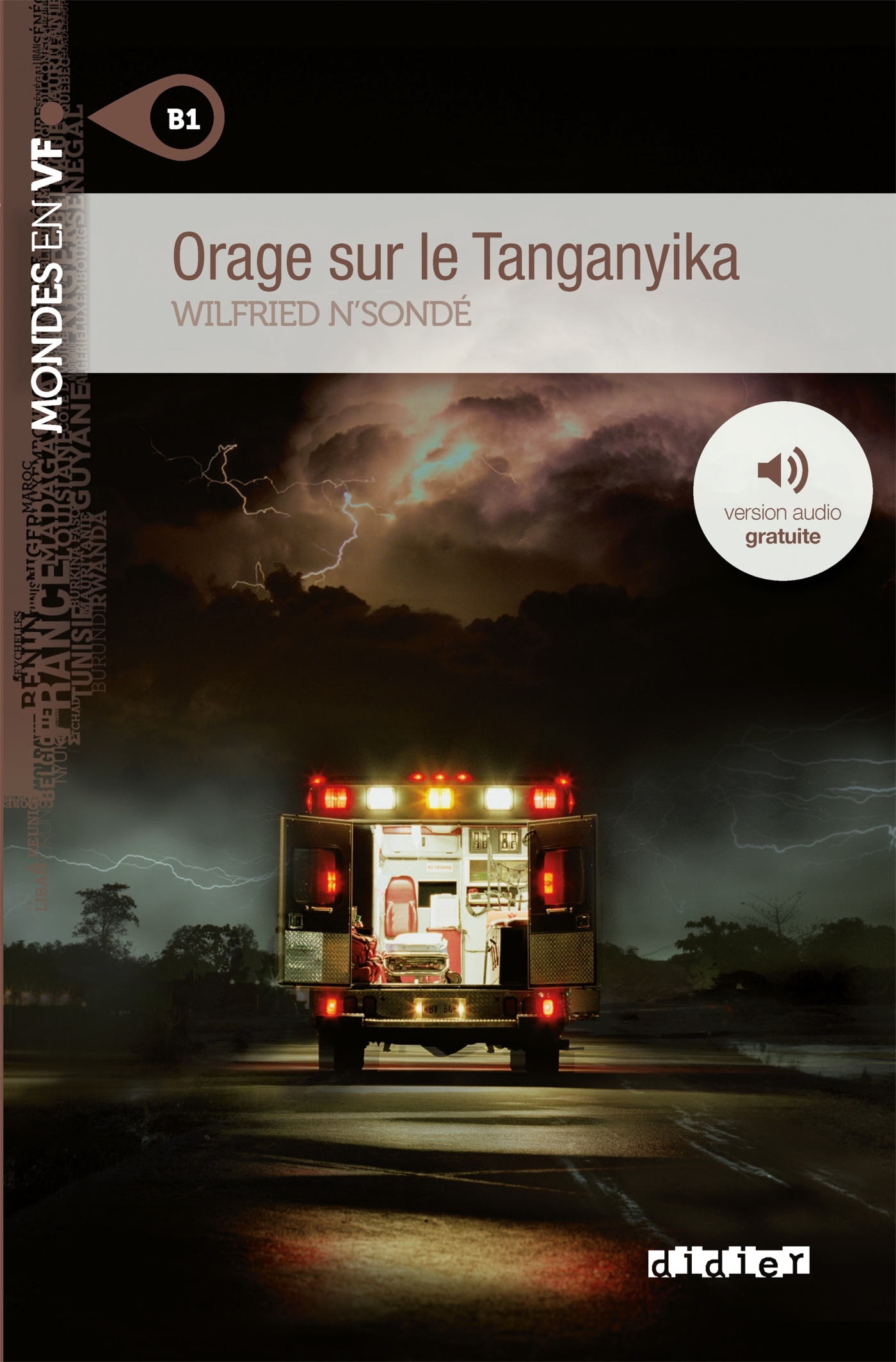 Mondes en VF - Orage sur le Tanganyika - Niv. B1 - Livre + audios