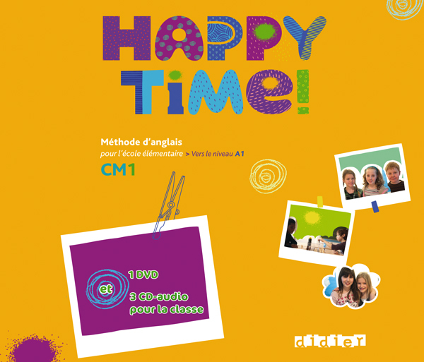 Happy Time CM1 - Coffret - CD audio + DVD classe