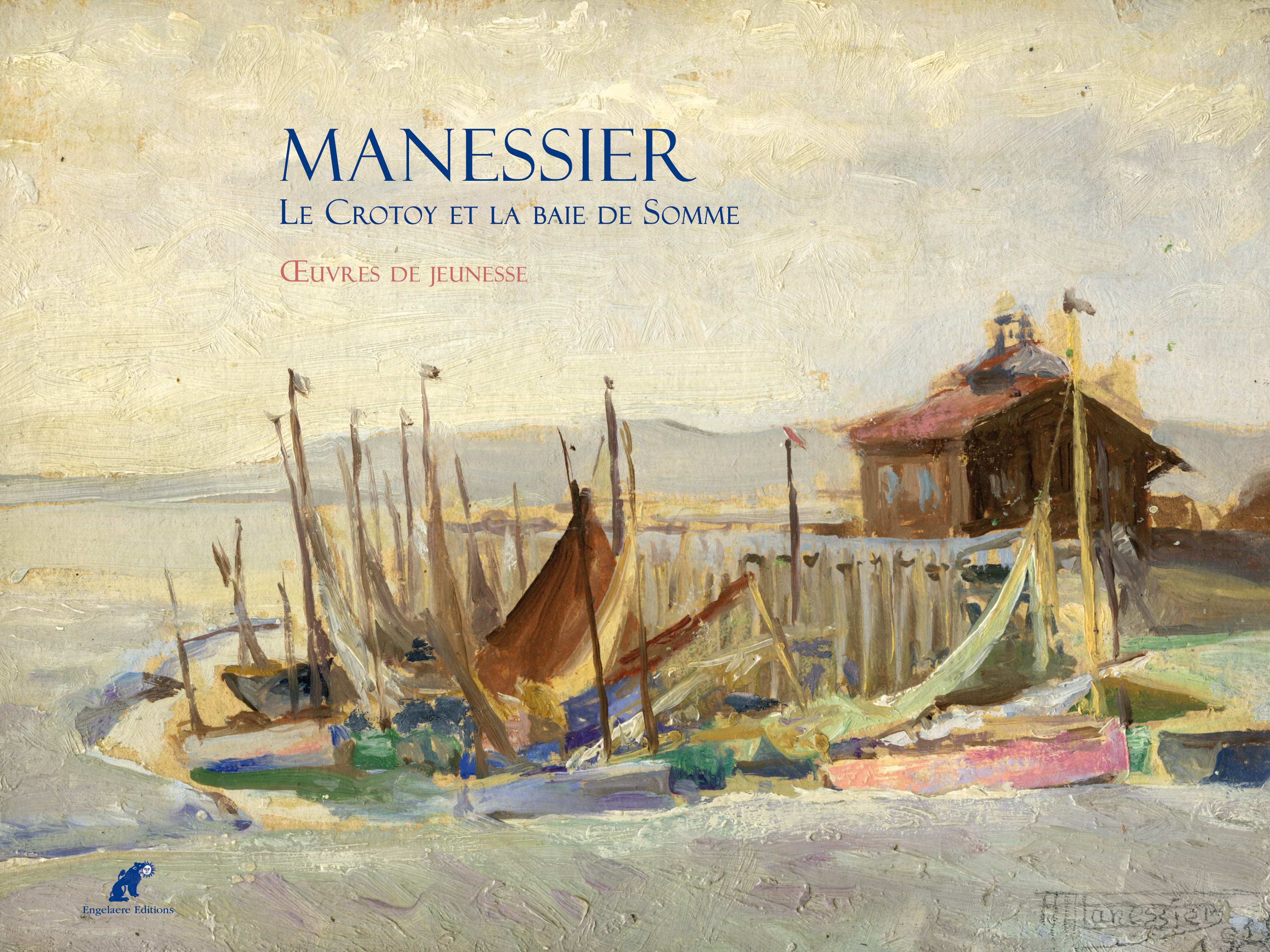 MANESSIER Le Crotoy et la baie de Somme. Oeuvres de jeunesse