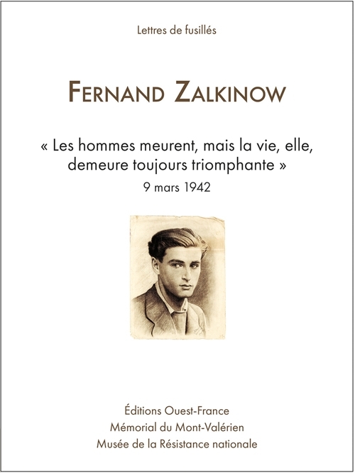 Lettres de fusillés : Fernand Zalkinow