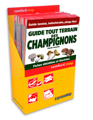 LOT 10ex GUIDE TOUT TERRAIN DES CHAMPIGNONS