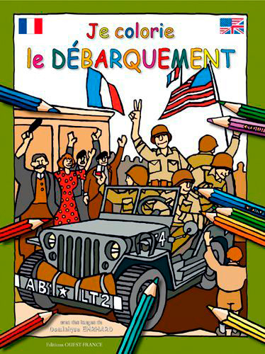 Je colorie le débarquement