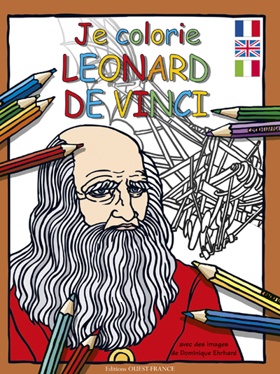 Je colorie Léonard de Vinci