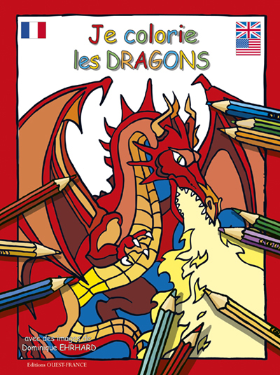 Je colorie les dragons
