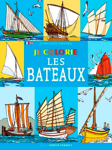Je colorie les bateaux