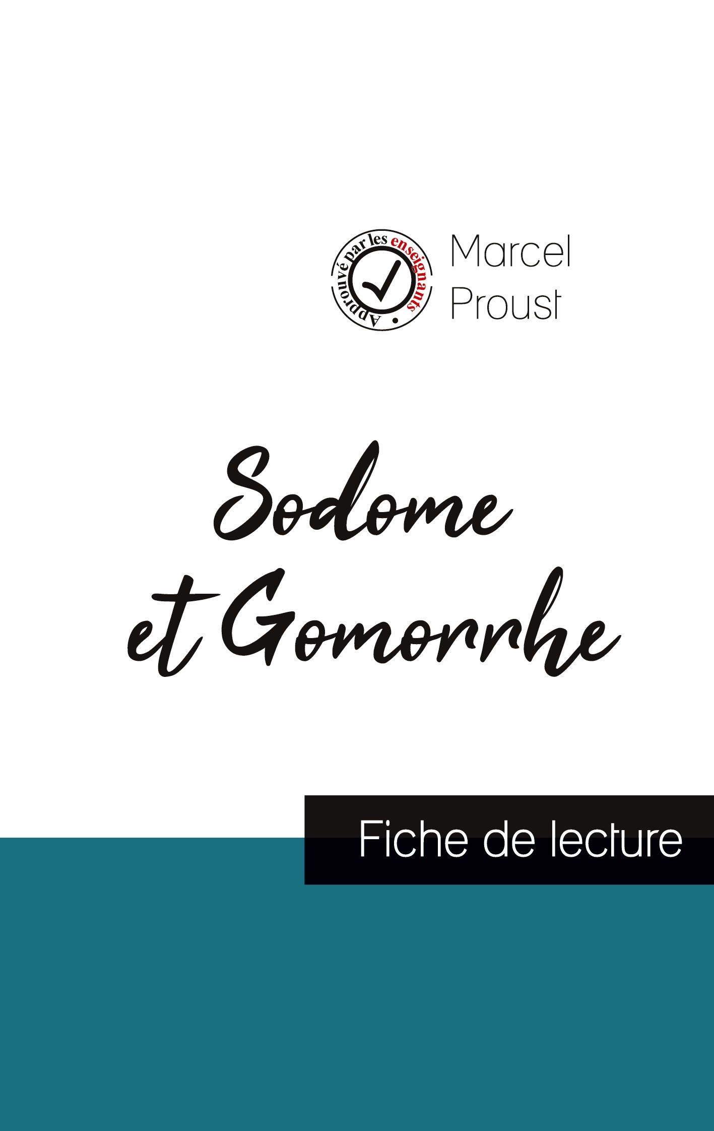 Sodome et Gomorrhe de Marcel Proust (fiche de lecture et analyse complète de l'oeuvre)