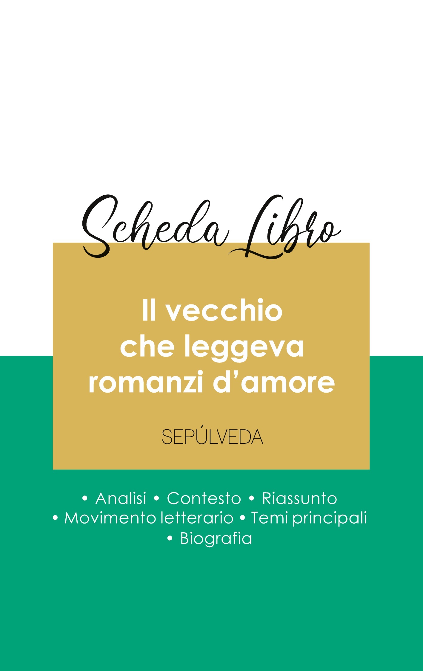 Scheda libro Il vecchio che leggeva romanzi d'amore di Luis Sepúlveda (analisi letteraria di riferimento e riassunto completo)