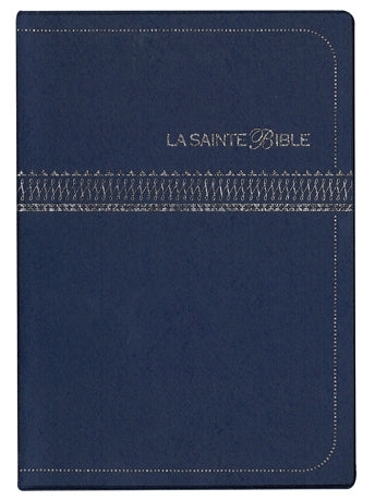La Sainte Bible Segond 1910 - Bleu, vinyle, caractère confort