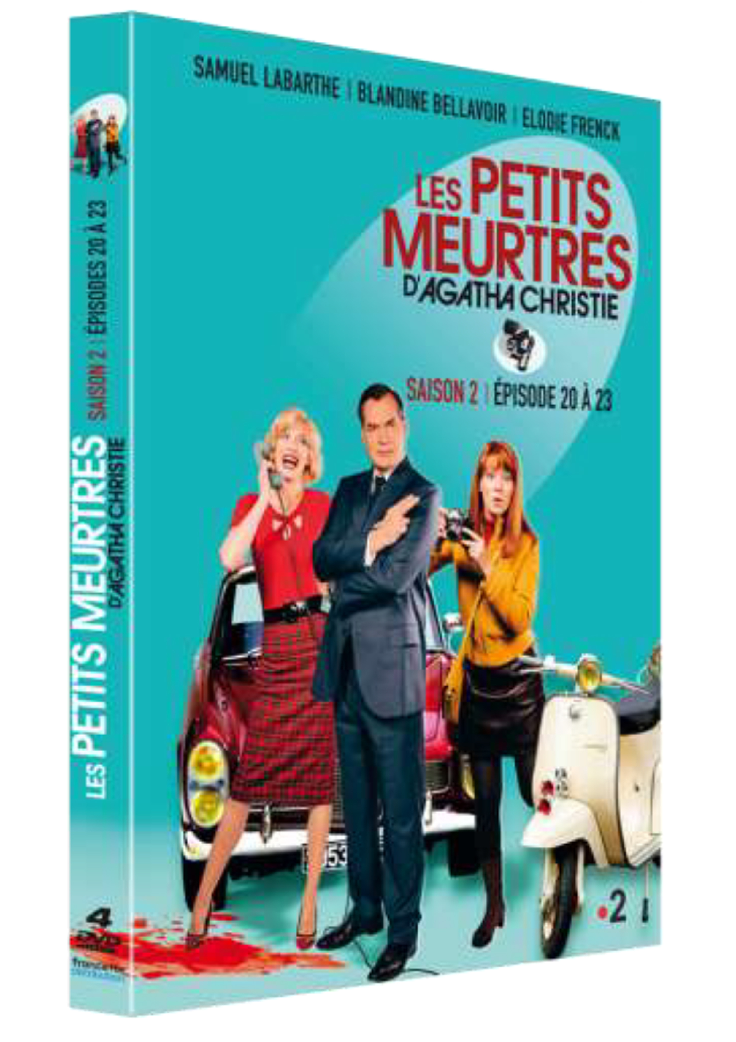 COFFRET LES PETITS MEURTRES D_AGATHA CHRISTIE S2 EP 20 A 23
