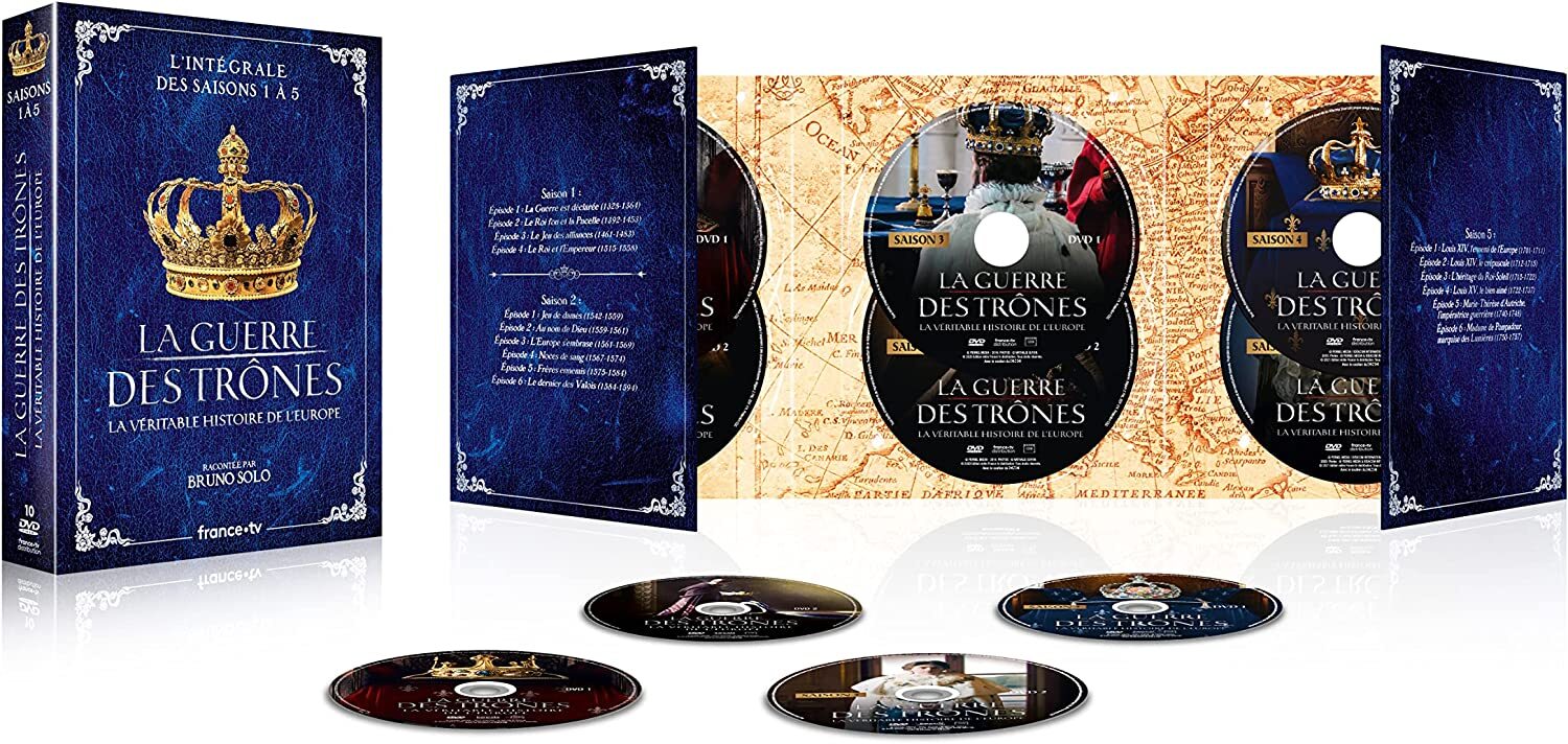 COFFRET LA GUERRE DES TRONES - SAISONS 1 A 5 - DVD