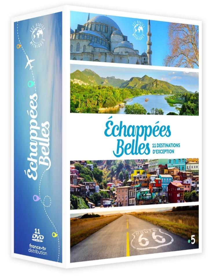 COFFRET ECHAPPEES BELLES - 11 DESTINATIONS