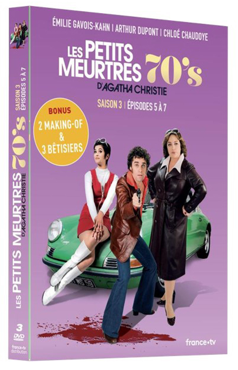 COFFRET LES PETITS MEURTRES D_AGATHA CHRISTIE - SAISON 3 - EPISODES 5 A 7 - DIGI