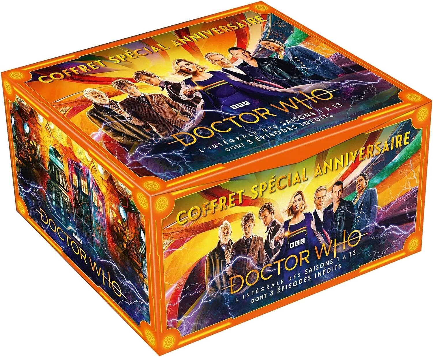 COFFRET DOCTOR WHO - SAISONS 1 A 13 - 60eme anniversaire - DVD