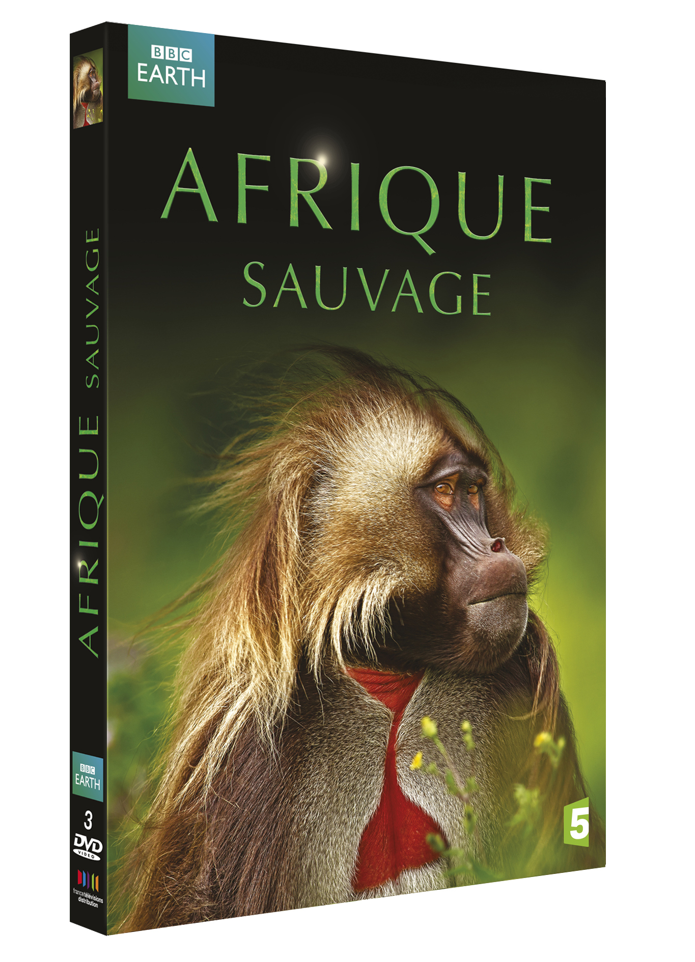 AFRIQUE SAUVAGE - 3 DVD