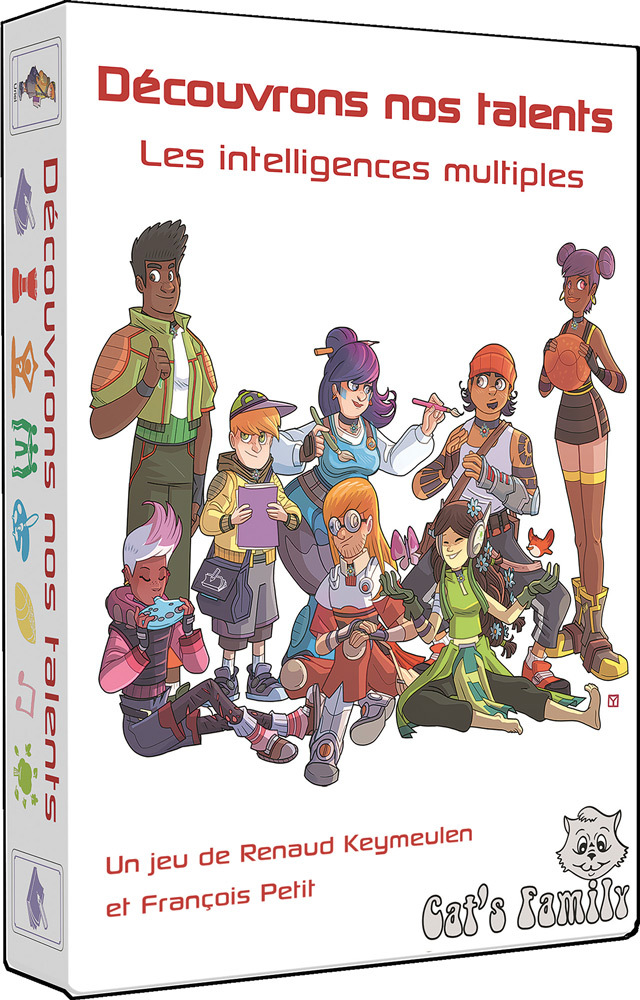 Jeu de cartes Découvrons nos Talents - Les intelligences multiples