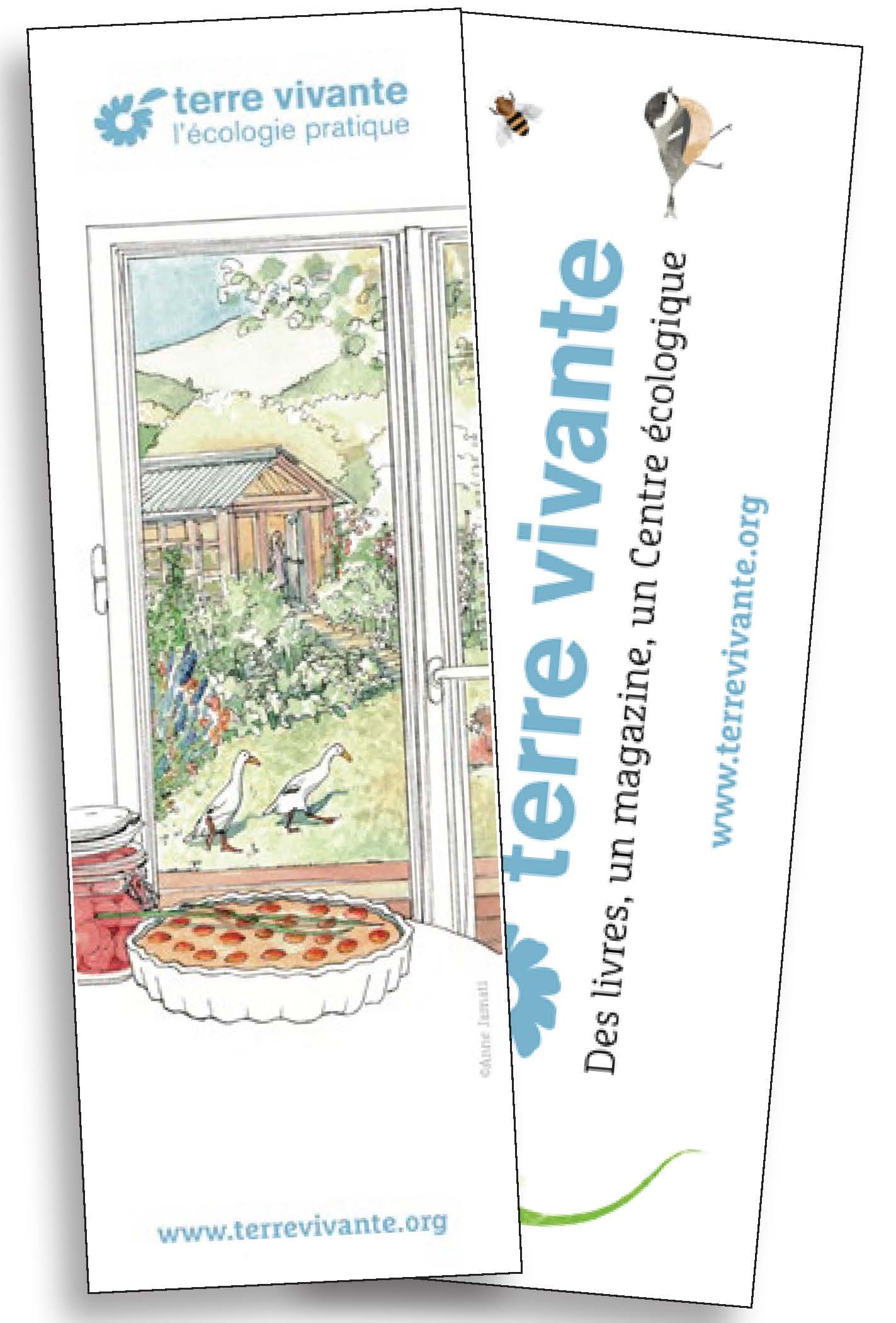 Lot de 12 marque-page Agenda du jardinier 2024