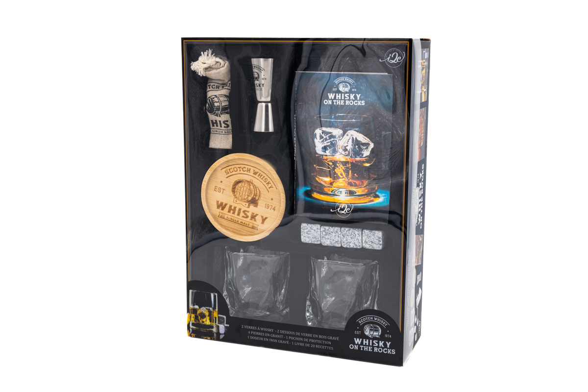 Coffret Whisky on the rocks 2024