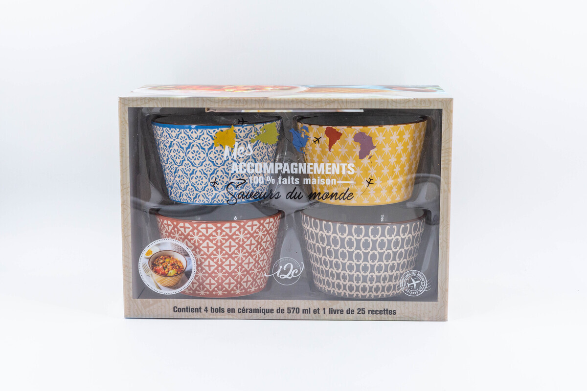 Coffret Mes accompagnements 100% faits maison - Saveurs du monde 2024