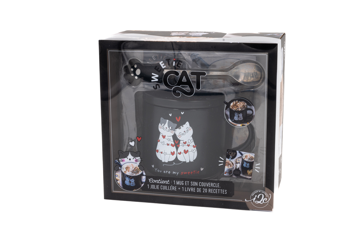 Coffret Sweetie cat noir 2024