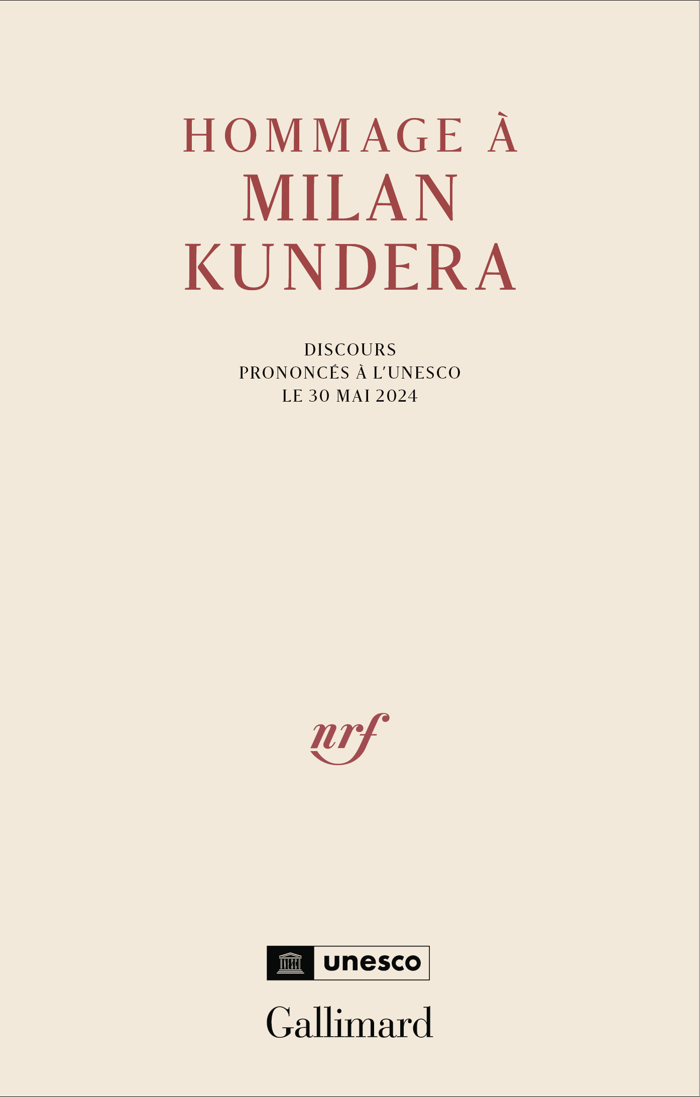 Hommage à Milan Kundera